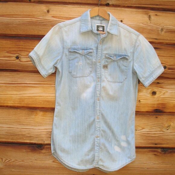 G-Star Cromart Destroyed Dress Shirt - Picture 3 of 10